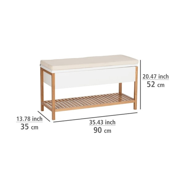 Бамбукова поставка за обувки Finja - Wenko-image-4