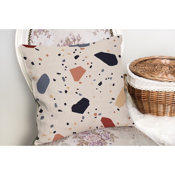 Калъфка за възглавница 43x43 cm Cracked Terrazzo – Mila Home-image-3