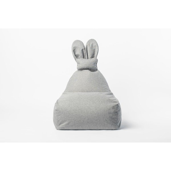 Светлосива детска чанта за диван Funny Bunny - The Brooklyn Kids-image-1