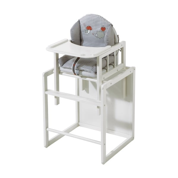 Сива подложка за детски стол за хранене Adam & Eule – Roba-image-1