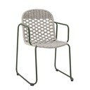 Сив градински стол метален Calana – Bloomingville