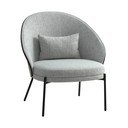 Светлосиво кресло Canelas - House Nordic