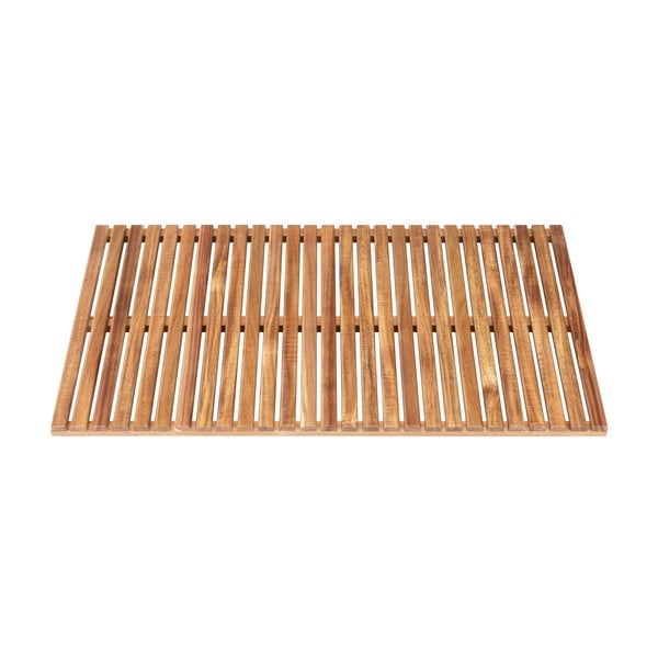 Изтривалка за баня от акациево дърво, 55 x 85 cm - Wenko-image-1