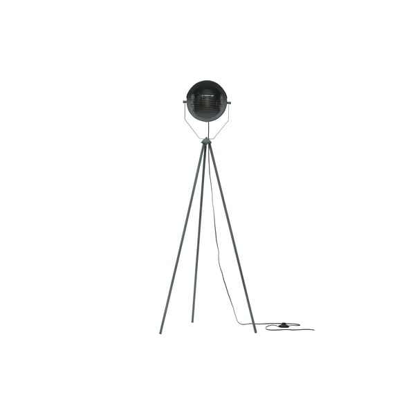 Сива свободностояща лампа Lester, височина 155 cm - WOOOD
