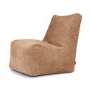 Кафяв пуф от рипсено кадифе Seat Lounge – SLOWDOWN