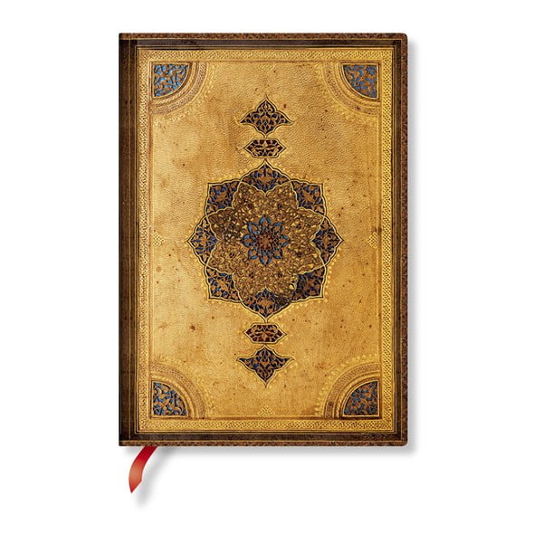 Zápisník s měkkou vazbou Paperblanks Safavid, 13 x 18 cm