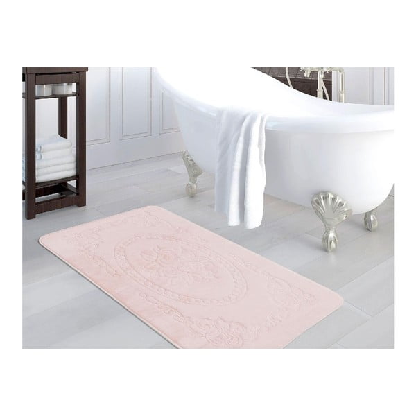 Розова постелка за баня , 80 x 140 cm - Madame Coco