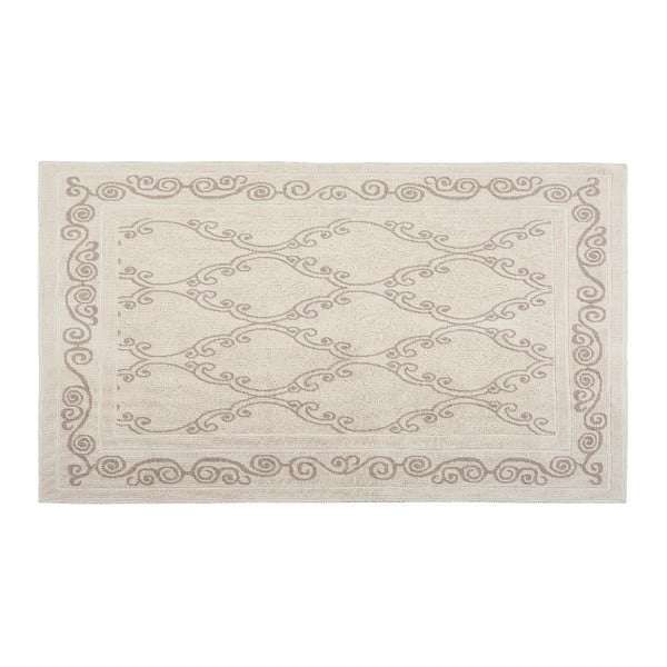 Bavlněný koberec Gina 100x200 cm, krémový