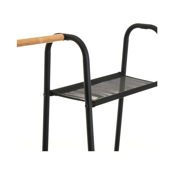 Черен метален гардероб 101x151 cm - Casa Selección-image-3