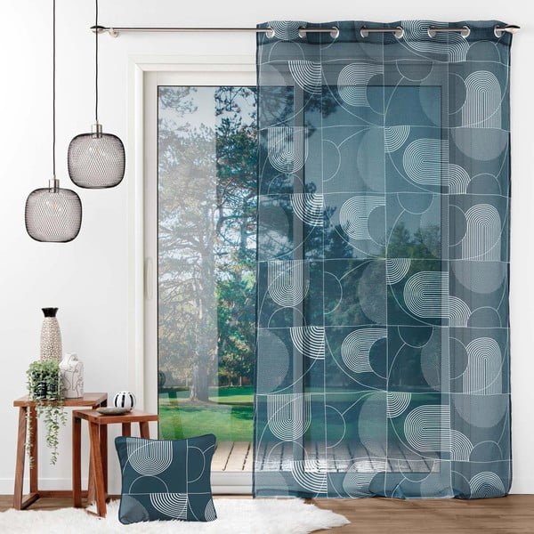 Тъмносиня завеса 140x280 cm Esquisse – douceur d'intérieur-image-2
