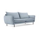 Светлосин кадифен диван 160 cm Vienna - Cosmopolitan Design