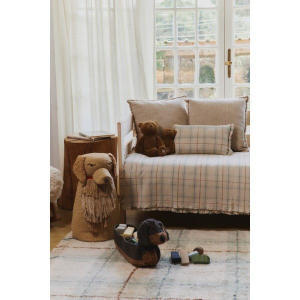 Памучна детска възглавница 40x25 cm Blue Sage – Lorena Canals-image-2