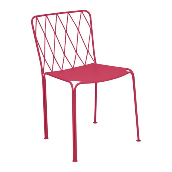Růžová zahradní židle Fermob Kintbury