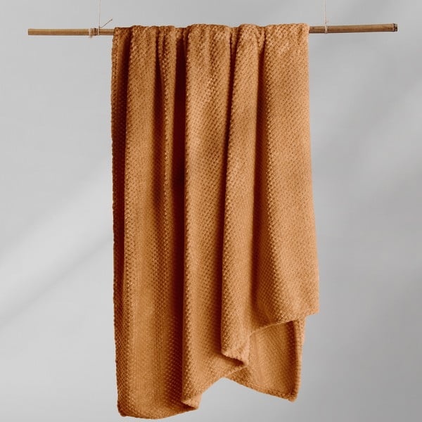 Тъмнооранжево одеяло от микрофибър , 220 x 240 cm Henry - DecoKing-image-4