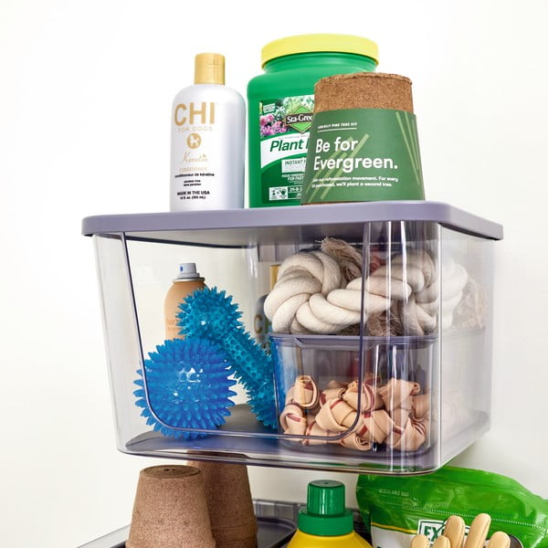 Кутия за съхранение на закрито с капак от рециклирана пластмаса iD Wallspace - iDesign-image-4