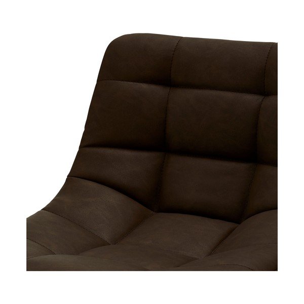 Тъмнокафяви въртящи се бар столове в комплект от 2 88 cm Mario - Furnhouse-image-4