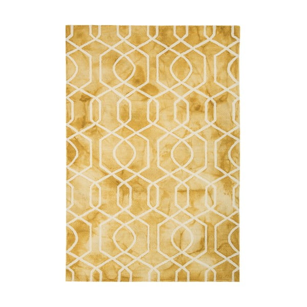 Žlutý koberec Asiatic Carpets Fresco, 120 x 170 cm