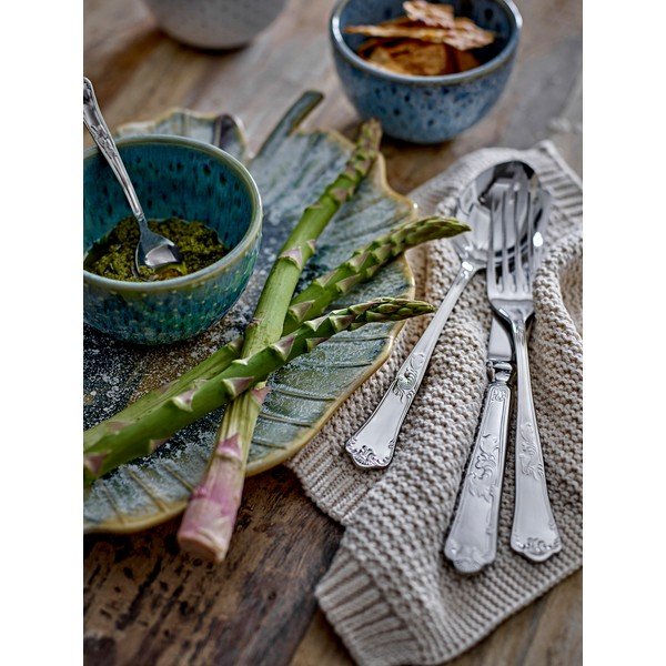 Прибори за хранене 16 бр. от неръждаема стомана в сребрист цвят Tilly – Bloomingville-image-1