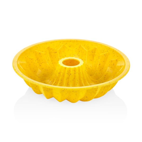 Жълта силиконова форма за торта Maya, ⌀ 28 cm - The Mia