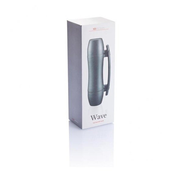 Černá termoska XD Design Wave Grip, 700 ml-image-1