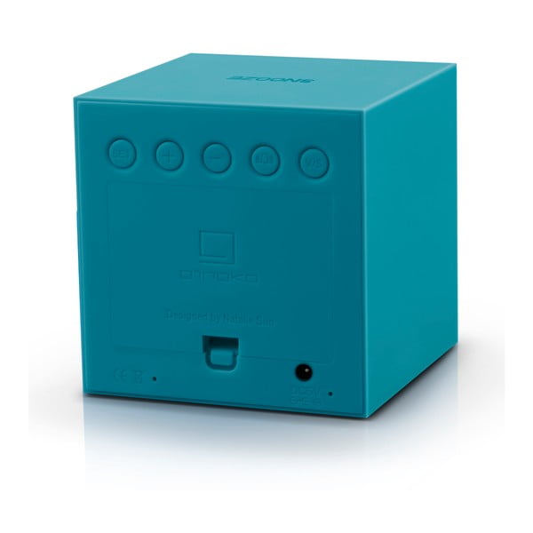 Син LED будилник Gravity Cube Gravity Cube Click - Gingko-image-3