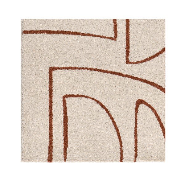 Килим в тухлен и кремав цвят 80x150 cm Beruti – Universal-image-3