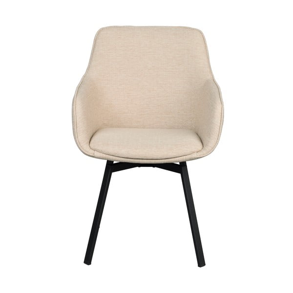 Бежови тапицирани трапезни столове в комплект 2 бр. Alison – Rowico-image-2