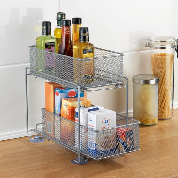 Стойка с чекмеджета Метален държач - Wenko-image-1