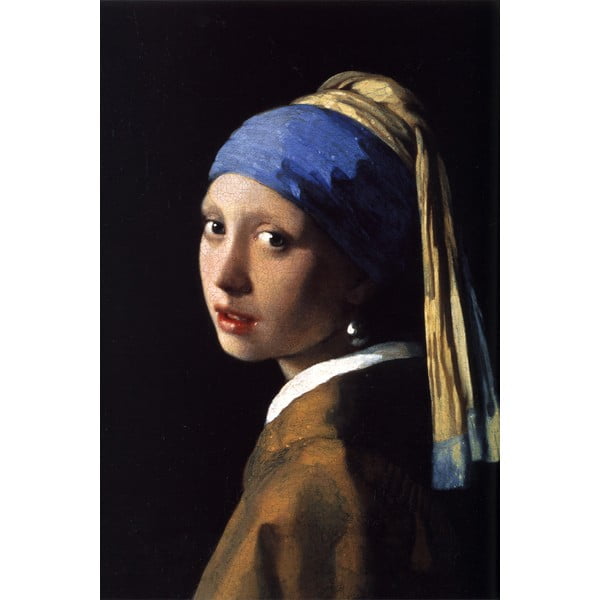 Репродукция на картина 50x70 cm Girl with a Pearl Earring - Fedkolor