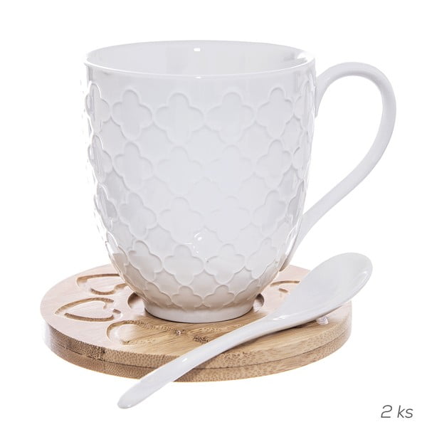 Порцеланова чаша 370 ml Whiteline - Orion-image-2