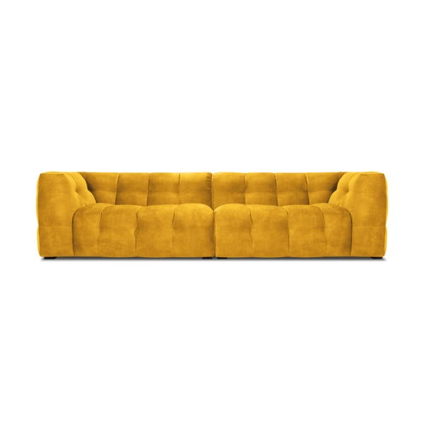Диван от жълто кадифе , 280 см Vesta - Windsor & Co Sofas