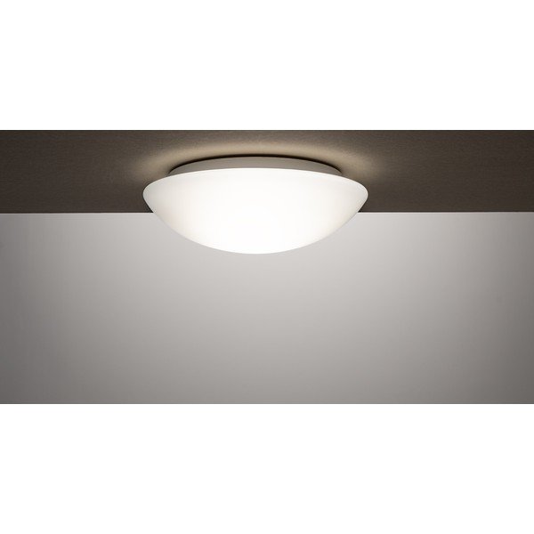 Бяла лампа за таван ø 30 cm със стъклен абажур Mato - Sotto Luce-image-2