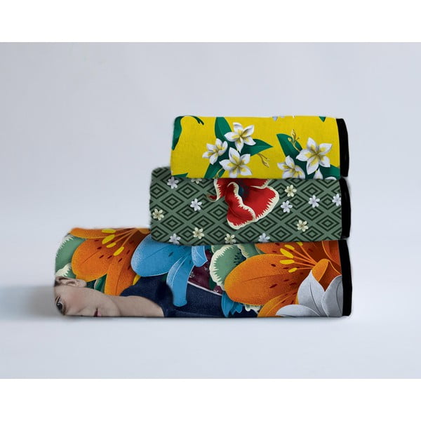 Комплект от 3 кърпи Primavera - Madre Selva