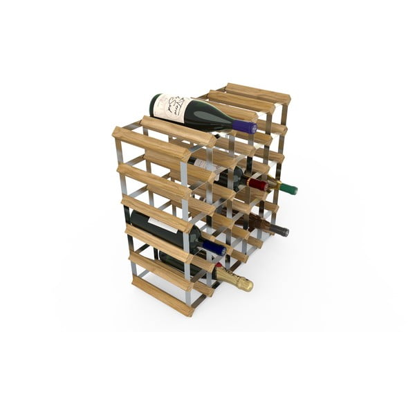 Дъбова стойка за вино за 30 бутилки - RTA