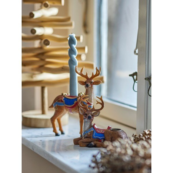 Свещници в комплект от 2 бр. от полирезин Glory – Bloomingville-image-1