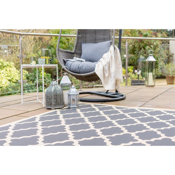 Антрацитно-бежова пътека Padua, 60 x 230 cm - Flair Rugs-image-4