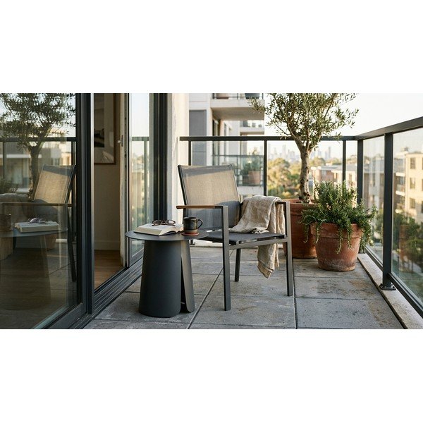 Алуминиева кръгла градинска масичка ø 45 cm Bryan – Bizzotto-image-1