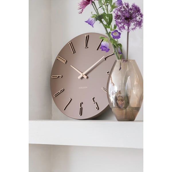 Стенен часовник ø 40 cm Esmerado  – Karlsson-image-1