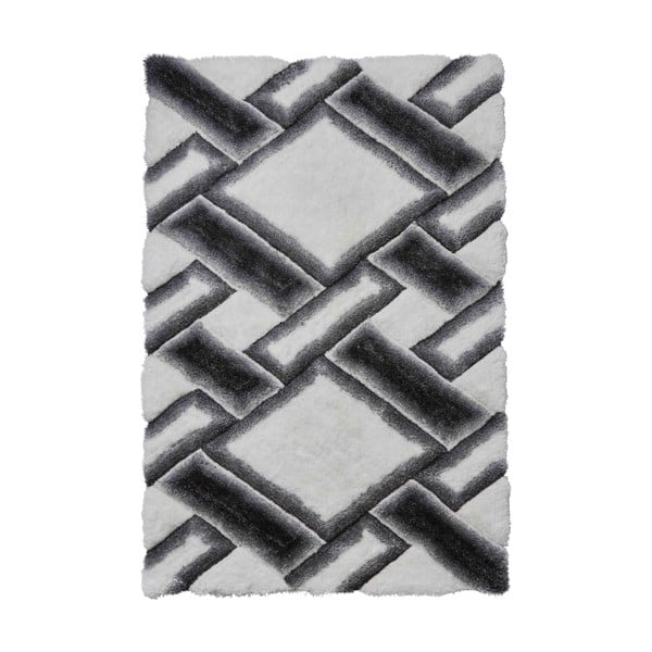 Сив и бял килим Noble House, 150 x 230 cm - Think Rugs