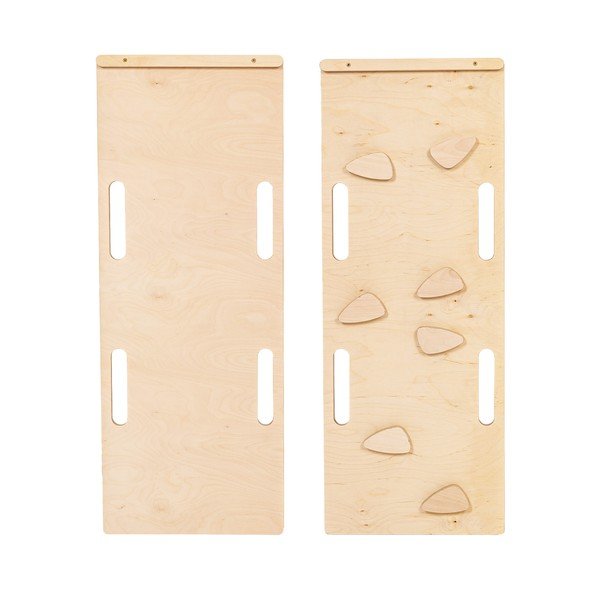 Люлка от масивен бор в естествен цвят 39x75x38 cm Montessori – Meowbaby-image-4