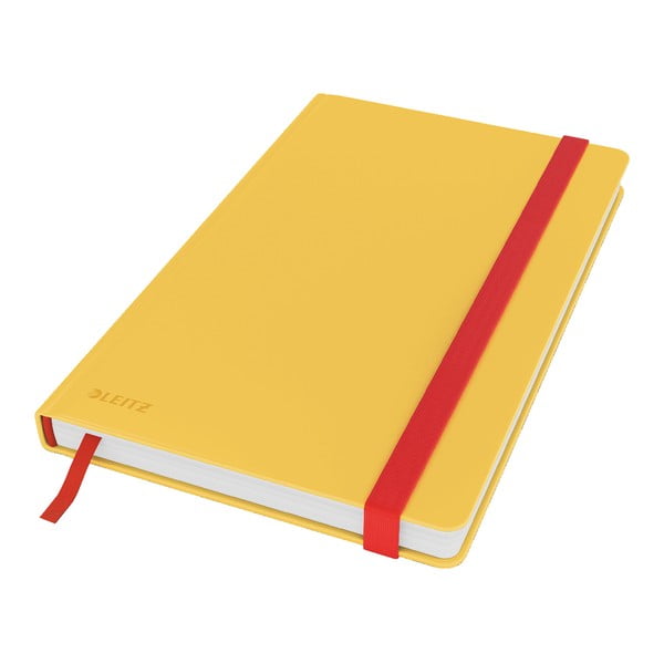 Жълта тетрадка с меки корици , 80 страници Cosy - Leitz