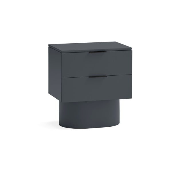Антрацитно нощно шкафче Totem – Teulat-image-2