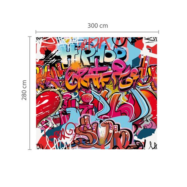 Velkoformátová tapeta Graphitti-image-2