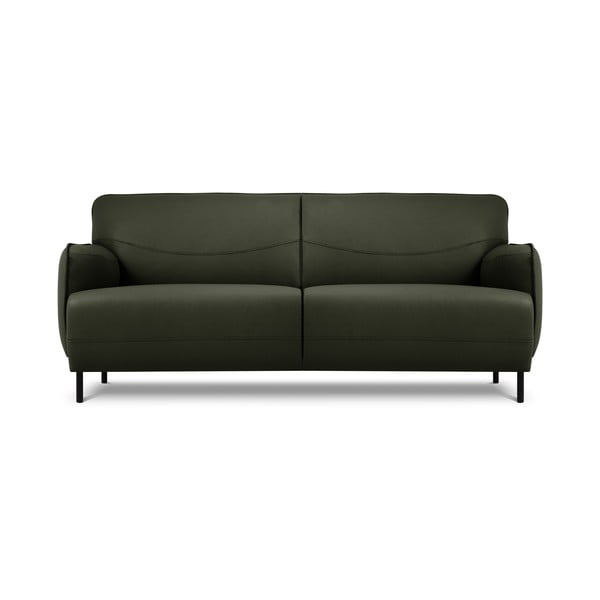 Диван от зелена кожа , 175 x 90 cm Neso - Windsor & Co Sofas