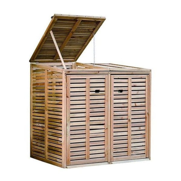 Zahradní box na popelnici Siesta, 145x87 cm