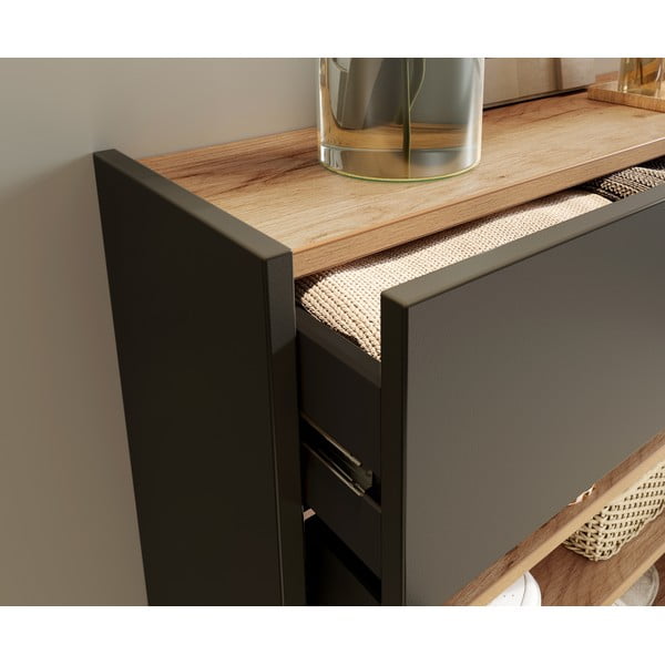 Антрацитно шкафче 56x97x22 cm Ameca – Germania-image-4