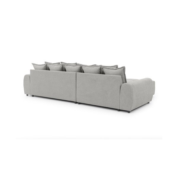 Светлосив ъглов диван (ляв ъгъл) Albane  – Ropez-image-4