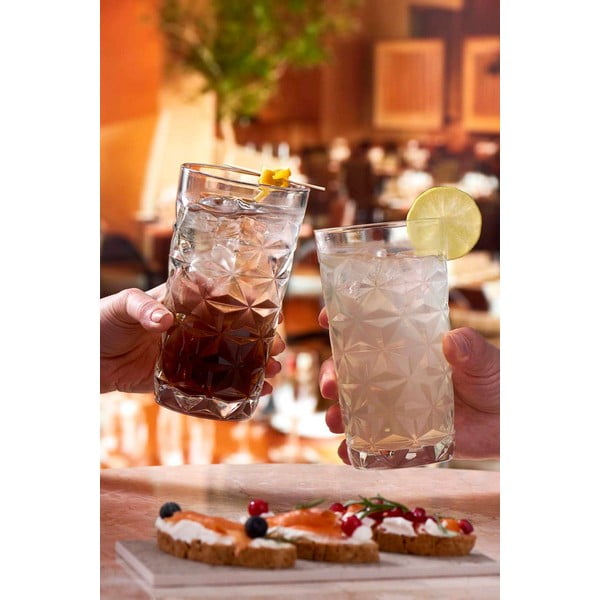 Стъклени чаши в комплект от 4 бр. 290 ml – Hermia-image-3