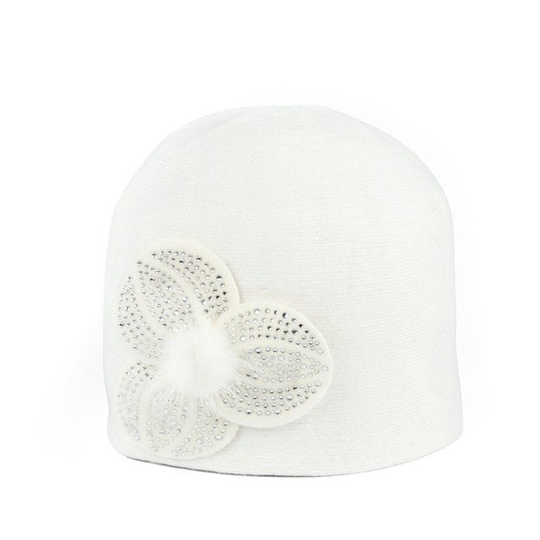 Čepice Elegant White