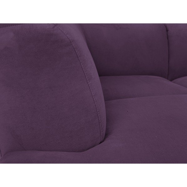 Fialová rohová pohovka Windsor & Co Sofas Orion, levý roh-image-4